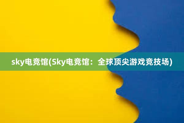 sky电竞馆(Sky电竞馆：全球顶尖游戏竞技场)