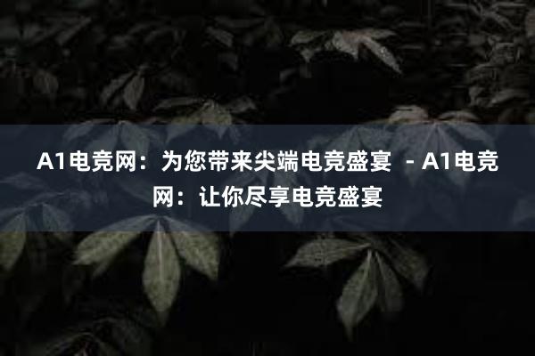 A1电竞网：为您带来尖端电竞盛宴  - A1电竞网：让你尽享电竞盛宴